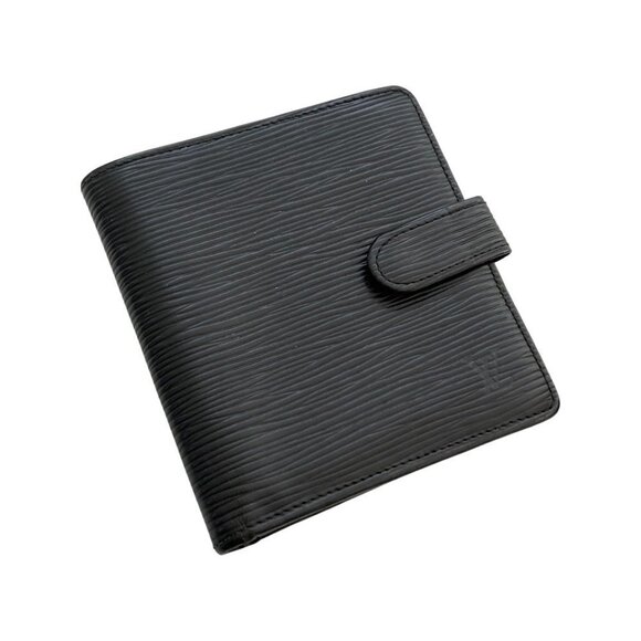 Louis Vuitton black Epi wallet